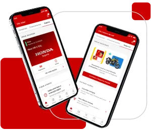 Imagem promocional do aplicativo Honda HSF